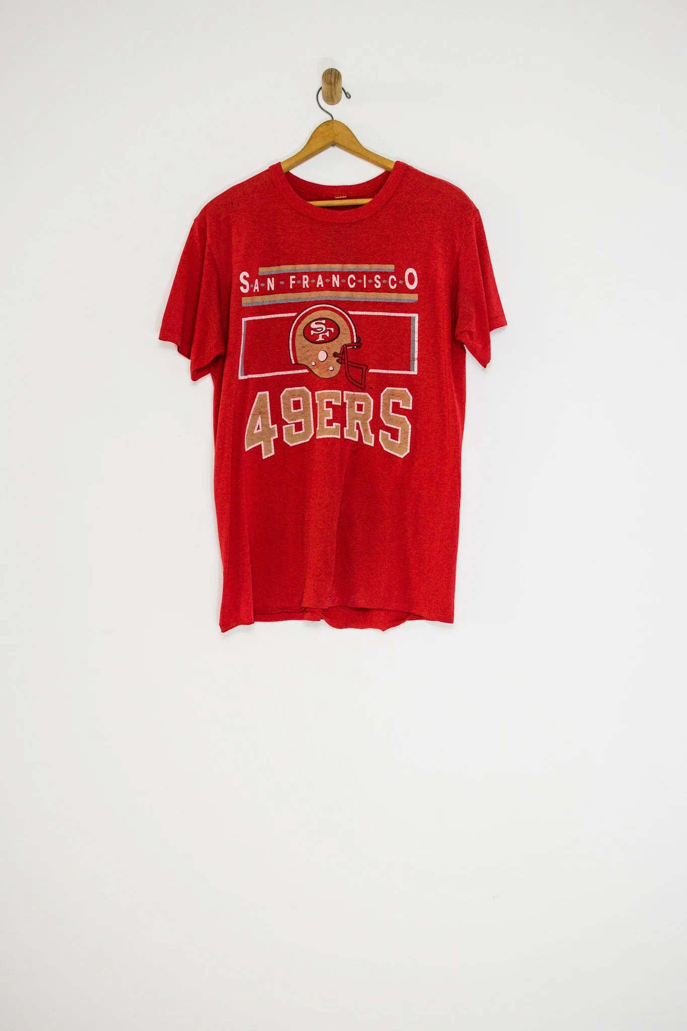 80's SF 49ERS TEE / LARGE