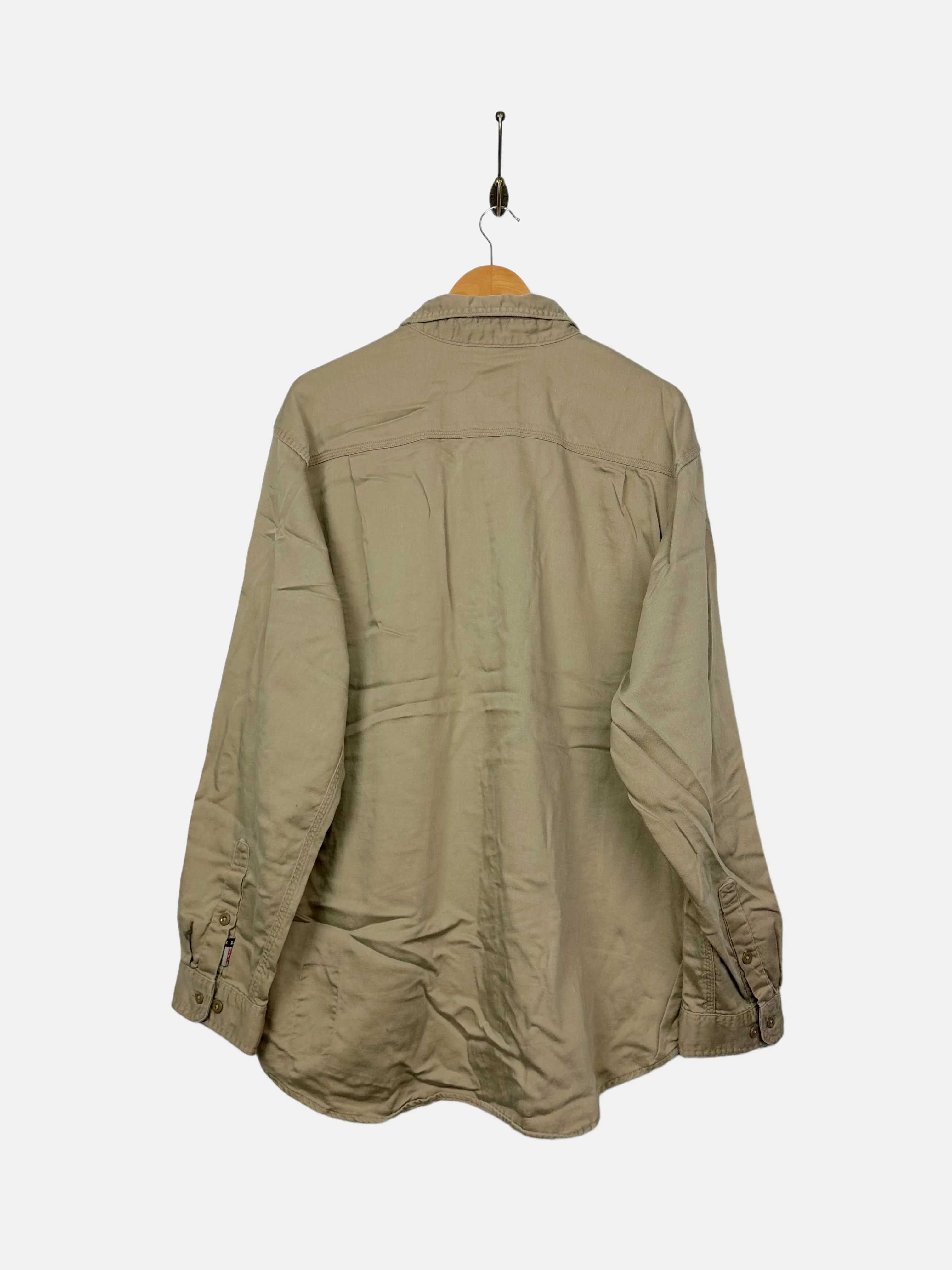 90's Carhartt Vintage Button-Up Shirt Size XL
