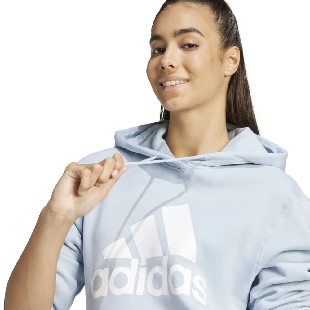 Adidas Womens Big Logo Regular Fleece Hoodie