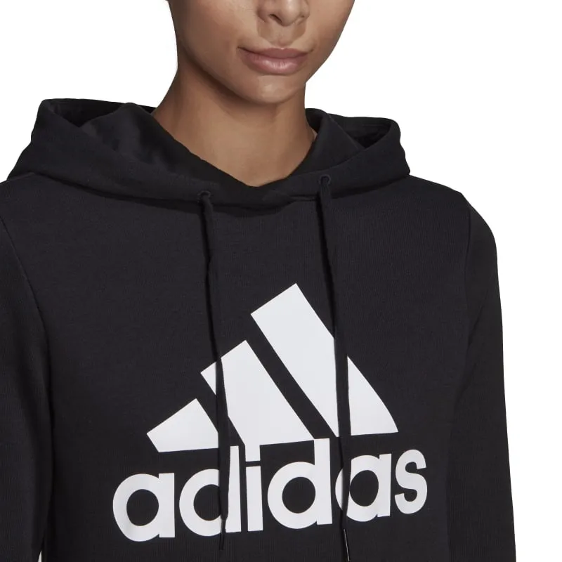 Adidas Womens Esslentials Relaxed Logo Hoodie