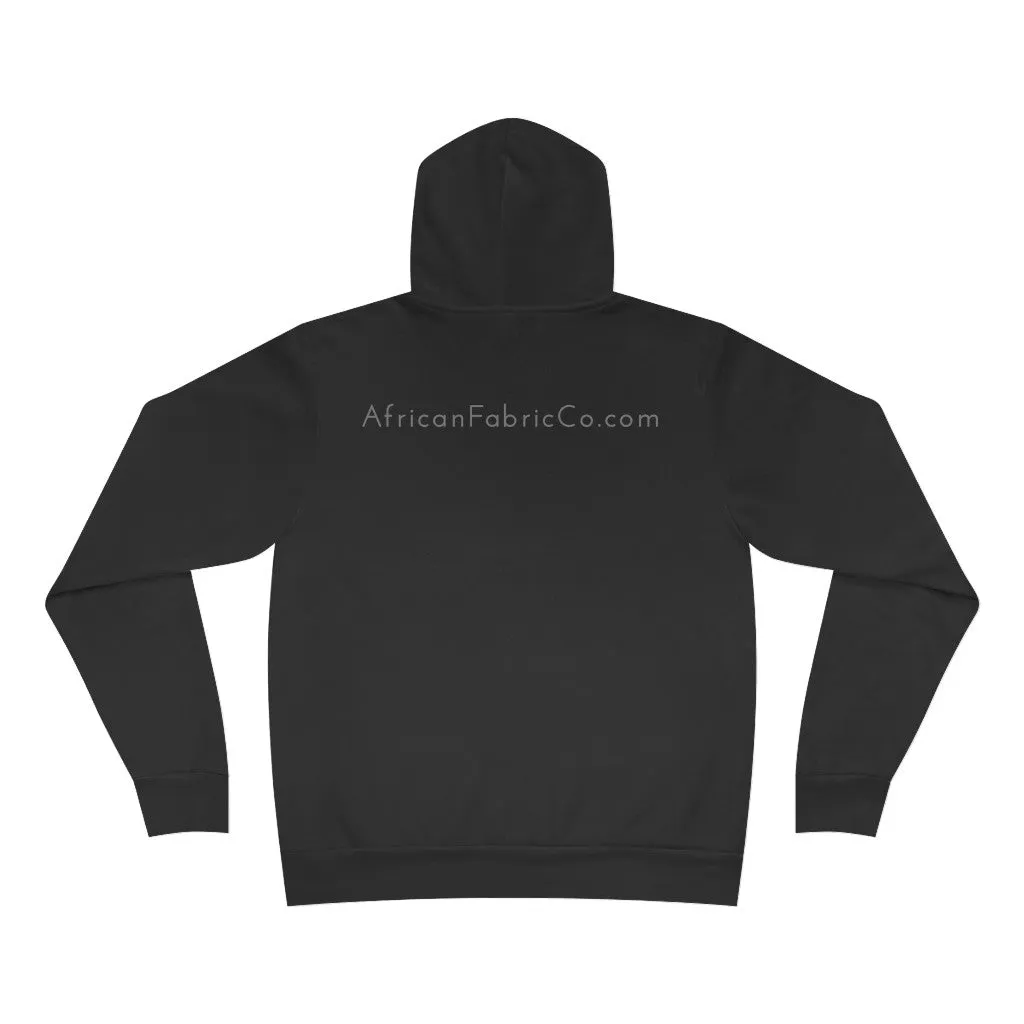 African Fabric Co. Tri-Color Unisex Sponge Fleece Pullover Hoodie