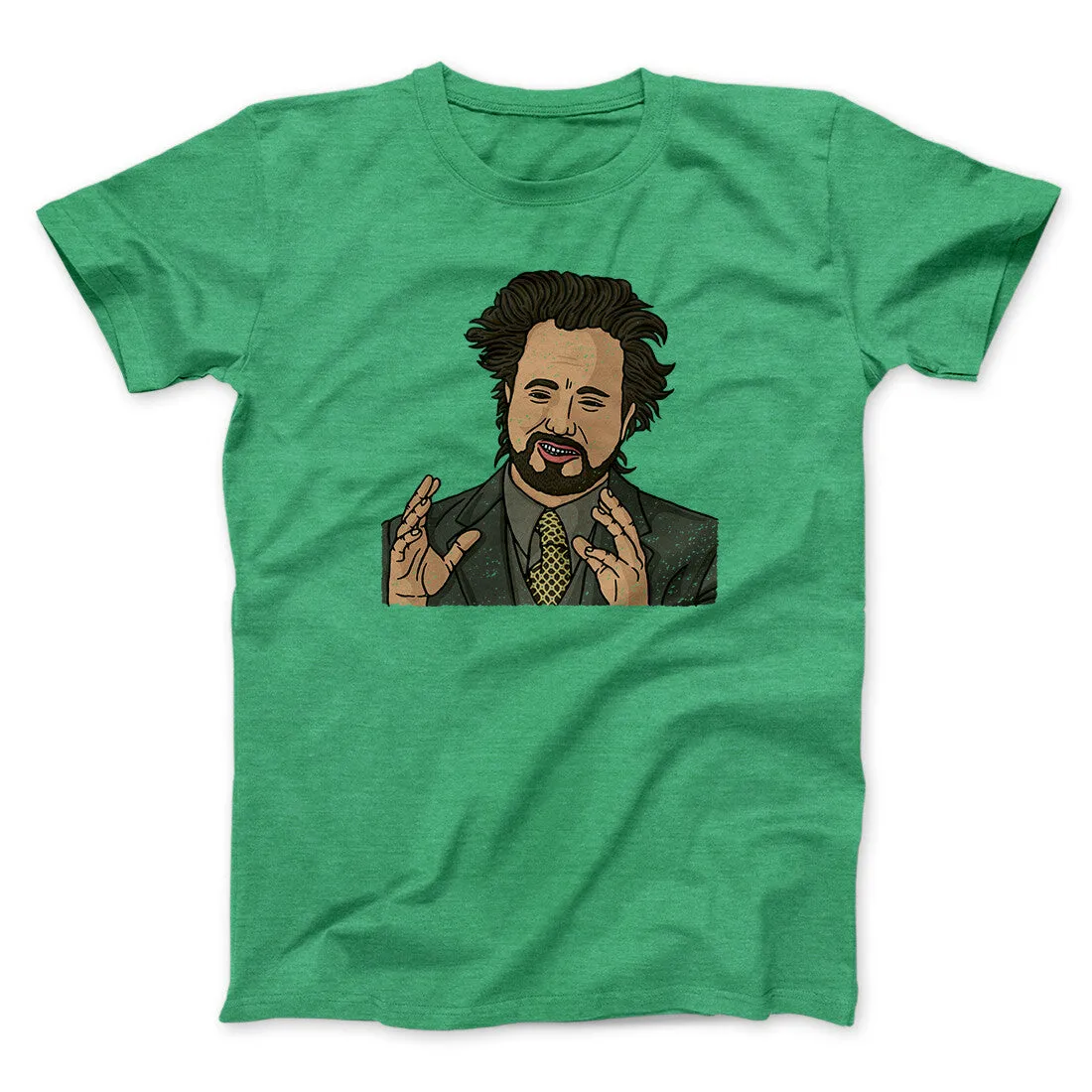 Alien Guy Meme Funny Men/Unisex T-Shirt