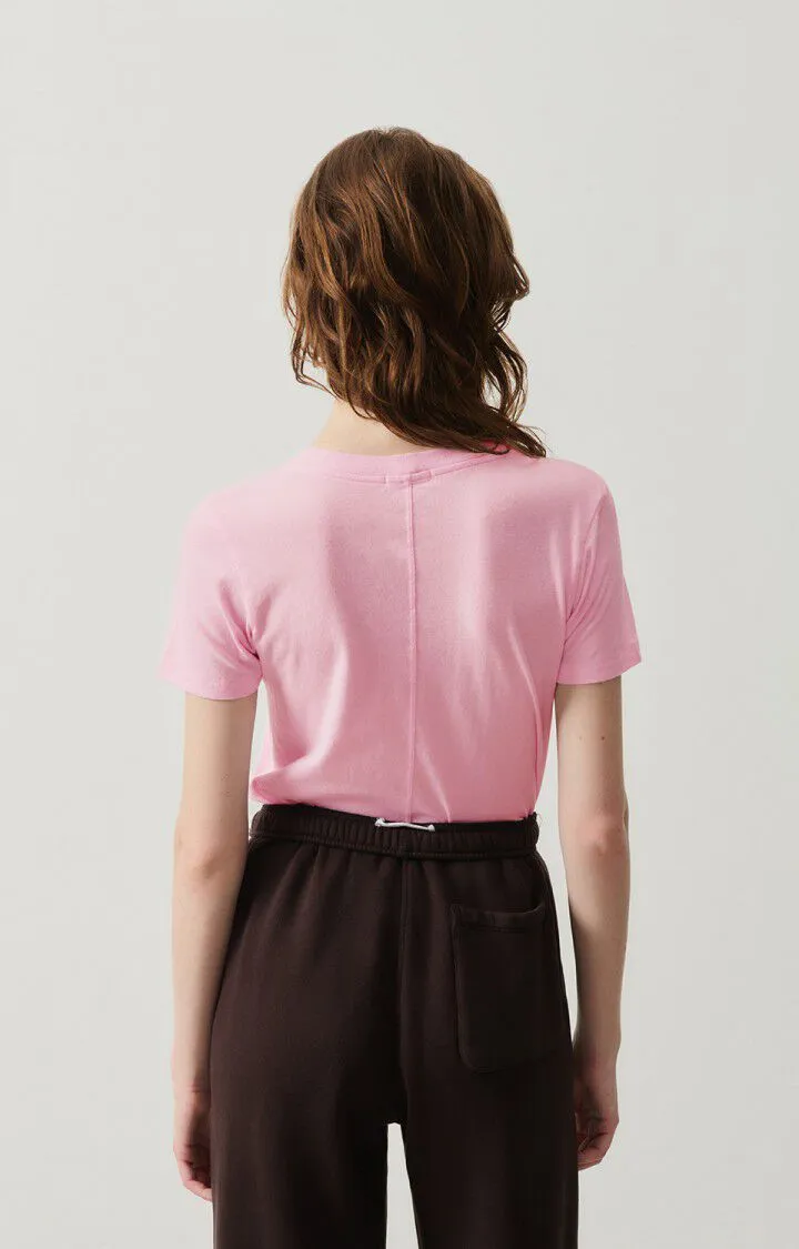 American Vintage - Gamipy Crew Neck T-Shirt (Cherry Blossom)