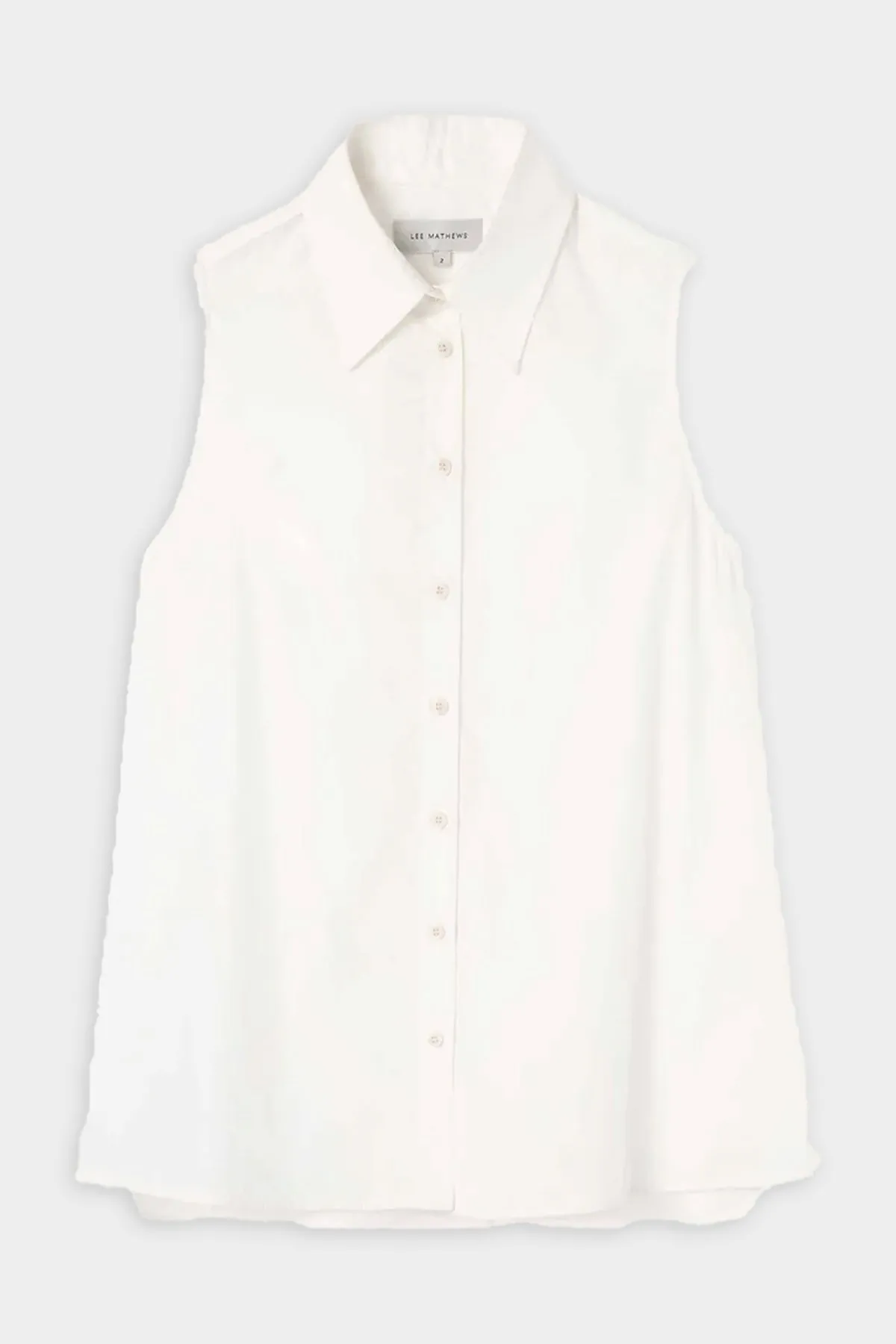 Andy Sleeveless Shirt in Natural