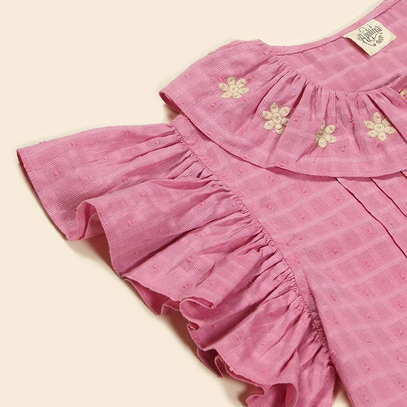 Apolina - Silvie blouse - Dahlia