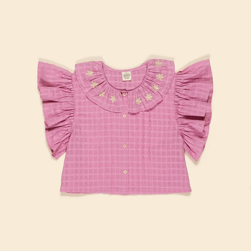 Apolina - Silvie blouse - Dahlia