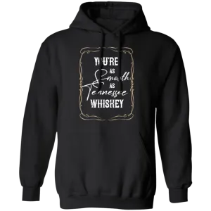 As Smooth as Tennessee Whiskey (White)  - Pullover Hoodie