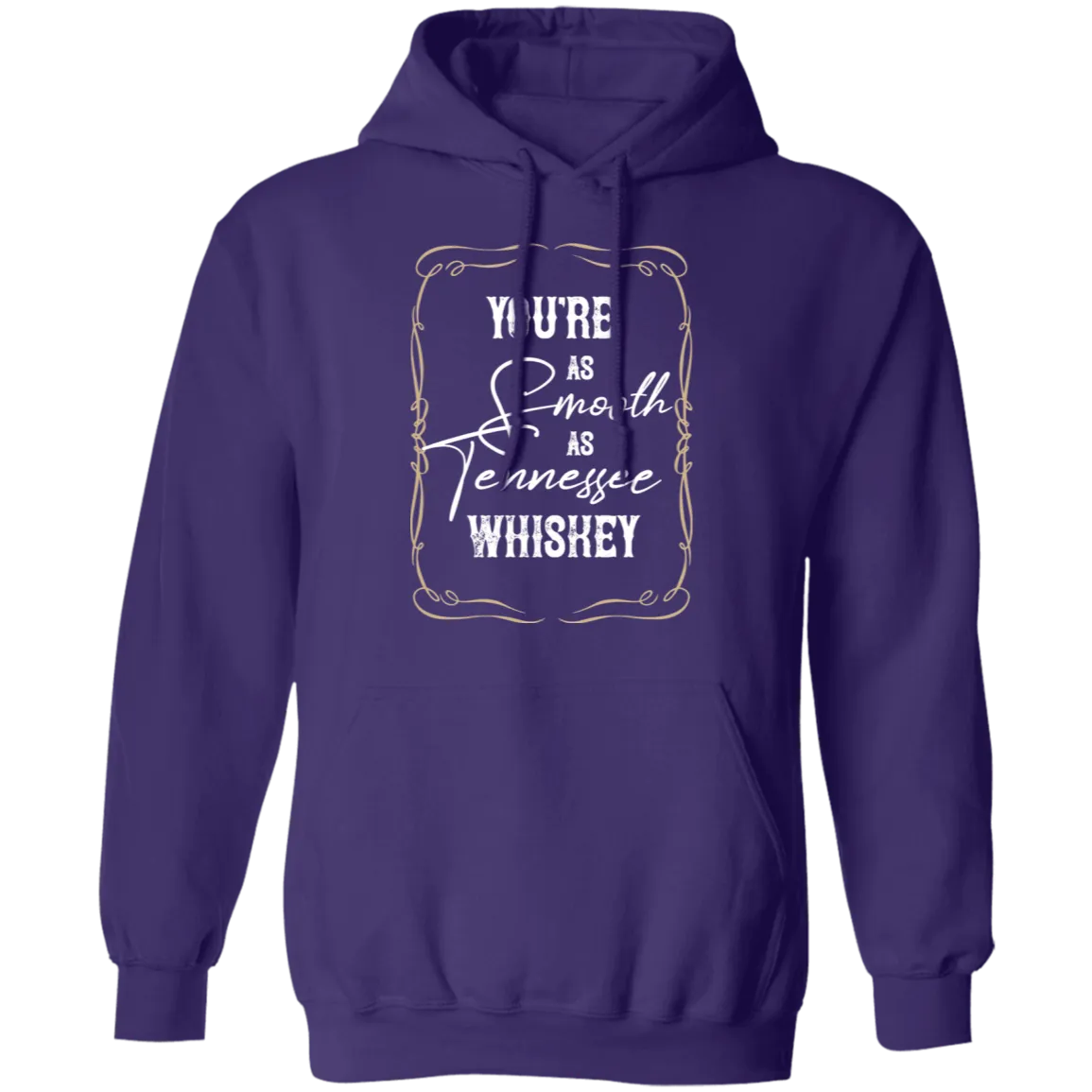As Smooth as Tennessee Whiskey (White)  - Pullover Hoodie