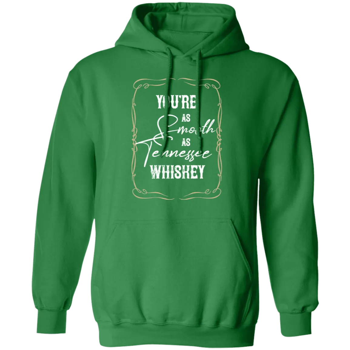 As Smooth as Tennessee Whiskey (White)  - Pullover Hoodie