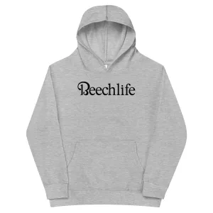 Beechlife White Kids Fleece Hoodie