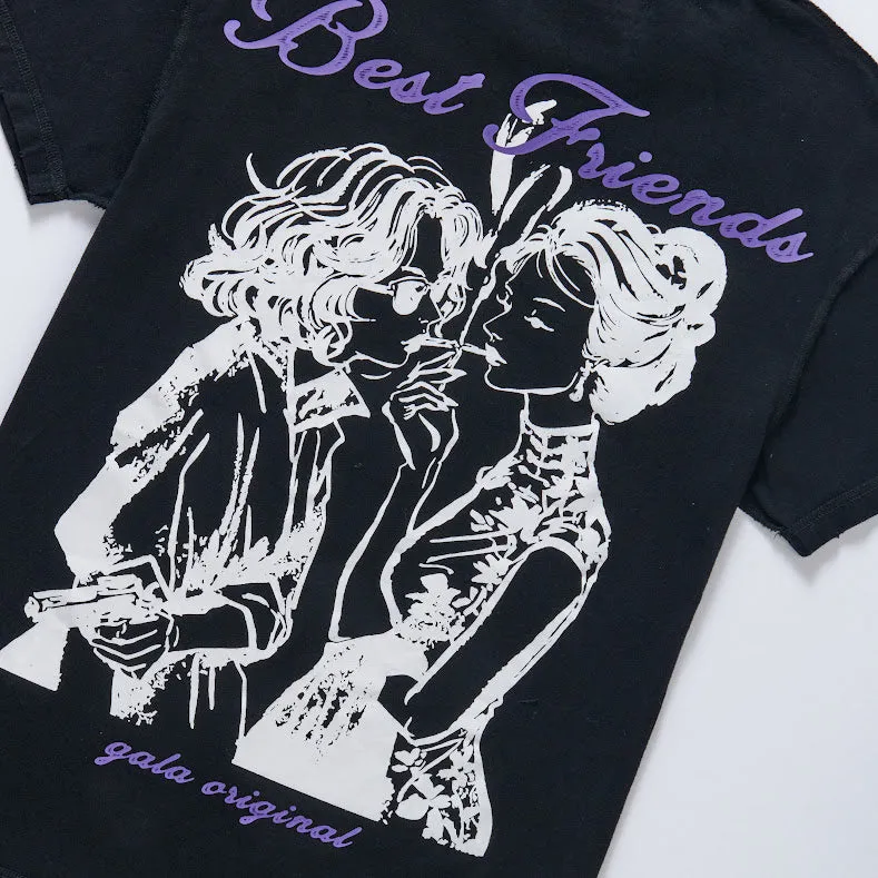 B.F.F. TEE (BLACK)