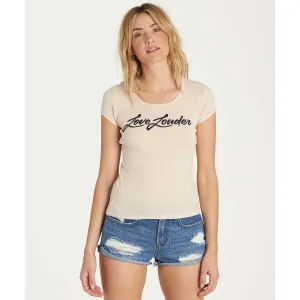 Billabong Women's Love Louder Baby T | Ivory