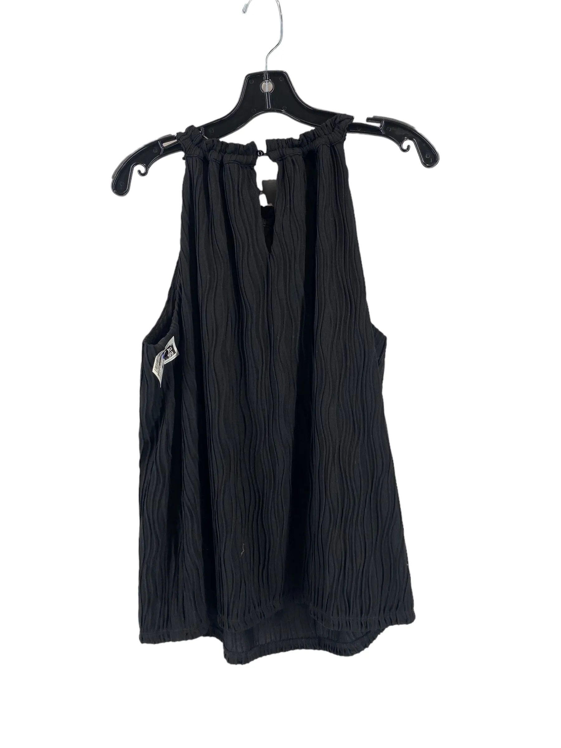 Black Blouse Sleeveless Versona, Size M