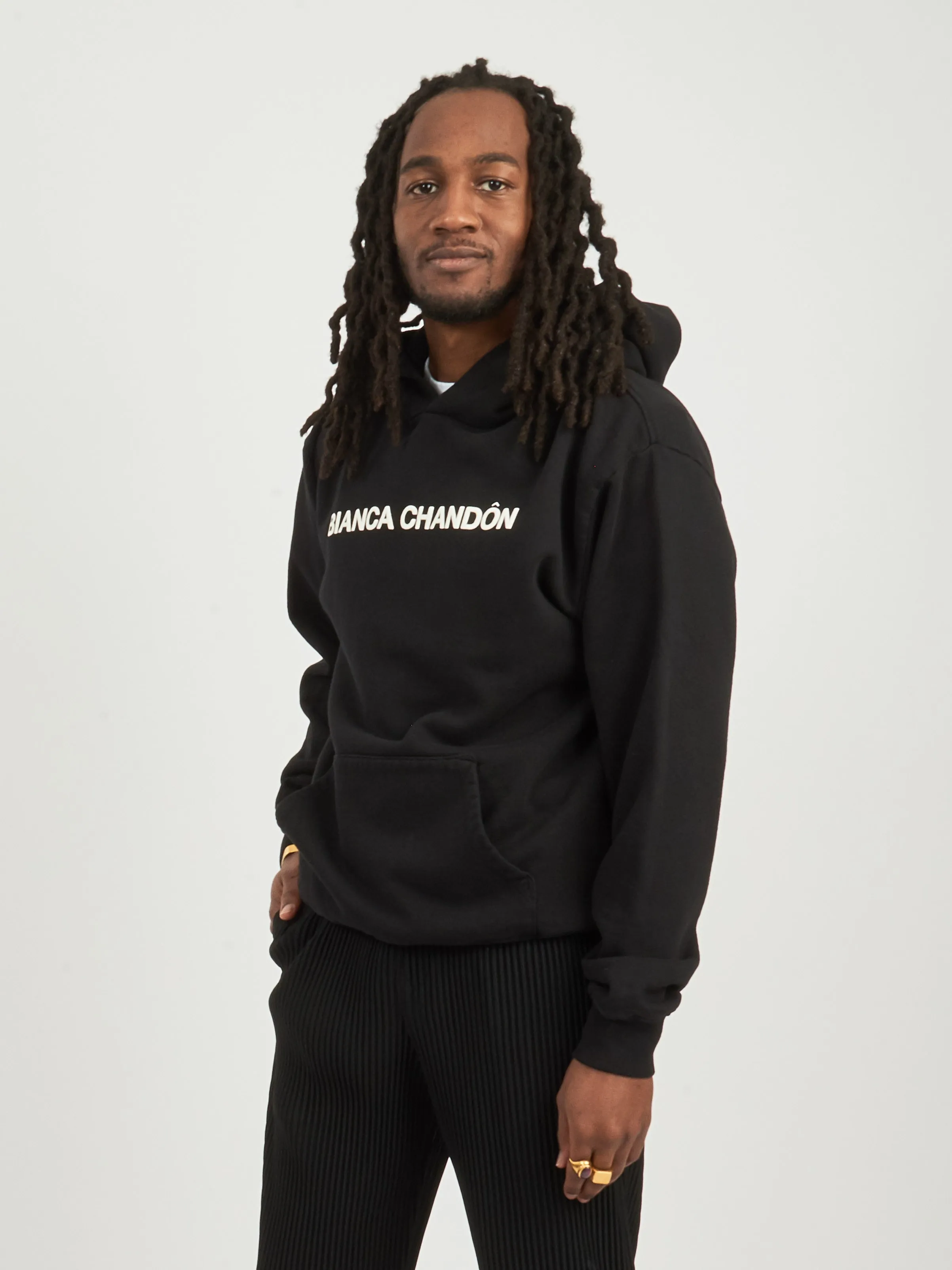 Black Logo Hoodie