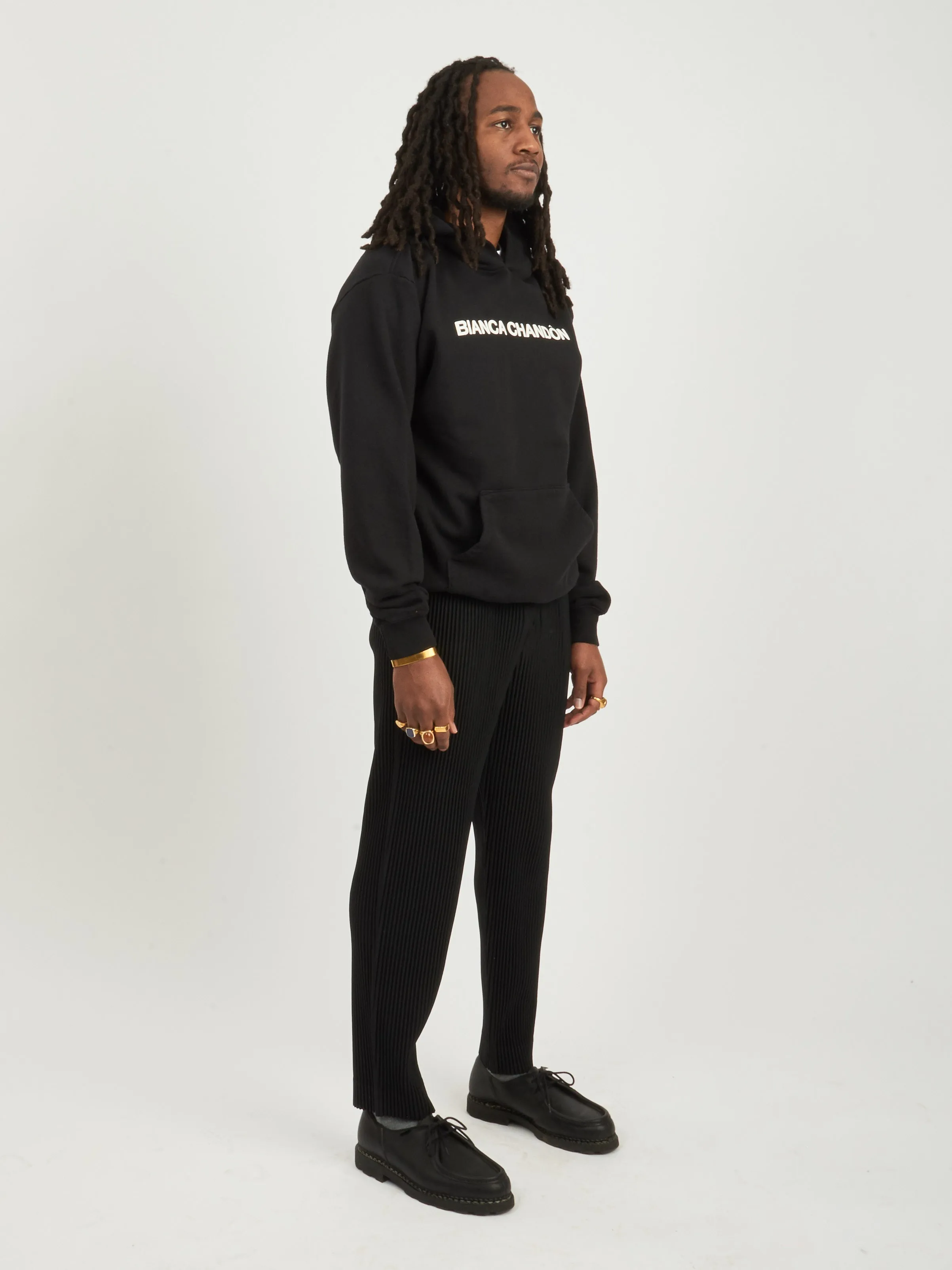 Black Logo Hoodie