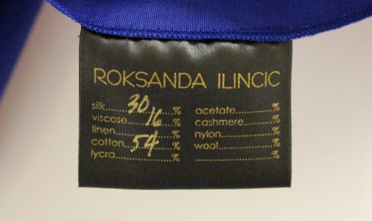 Blue Cotton Bubble Mini Skirt