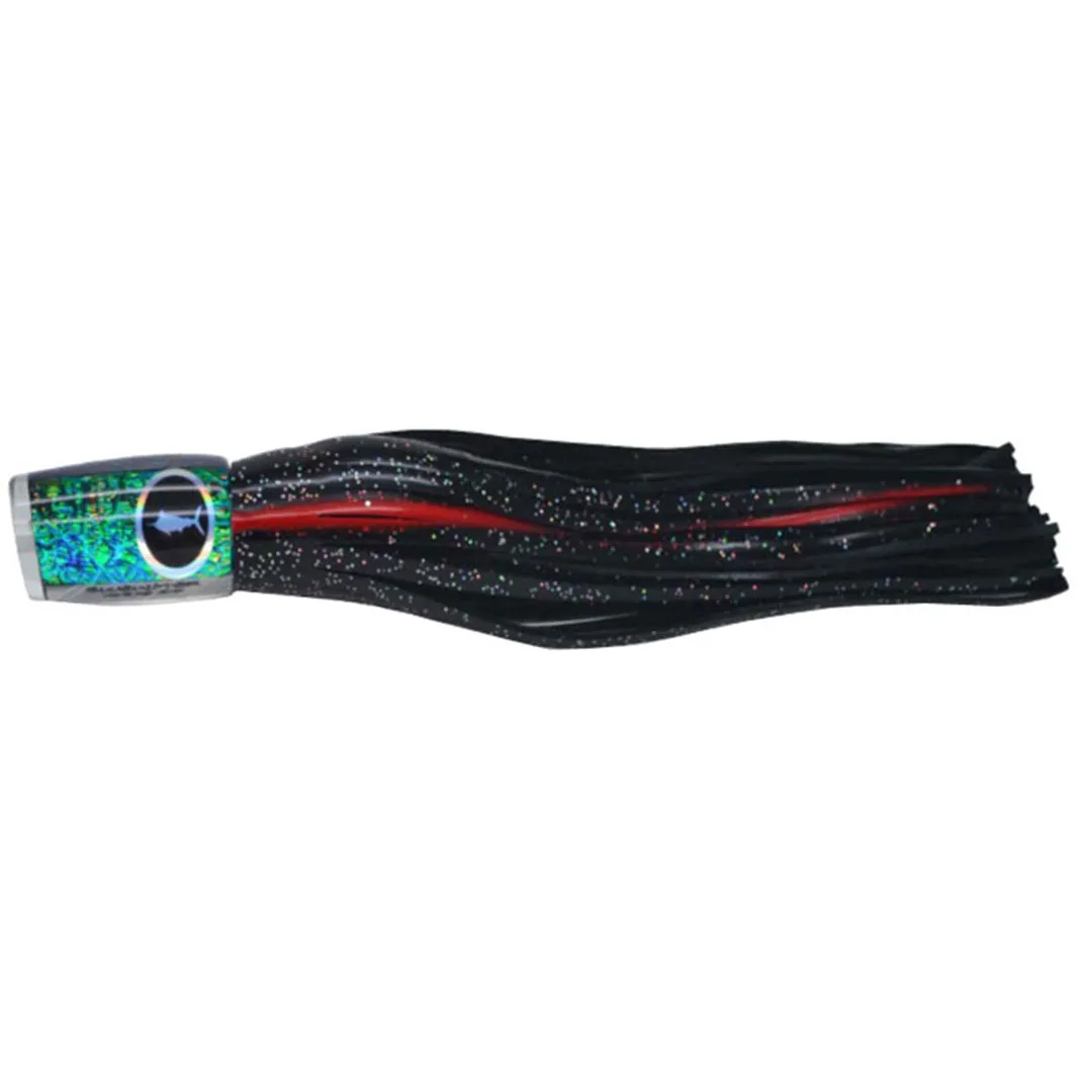 Bluewater Trolling Skirt 10" Plunger Black Red