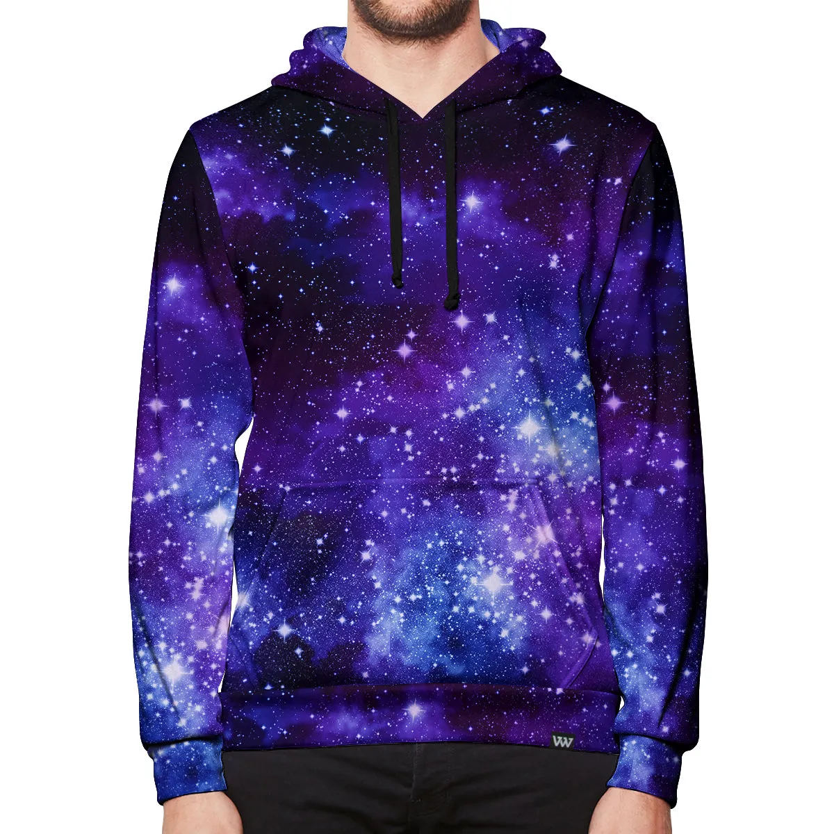 Blurple Galaxy Vibes Pullover Hoodie