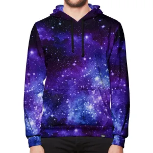 Blurple Galaxy Vibes Pullover Hoodie