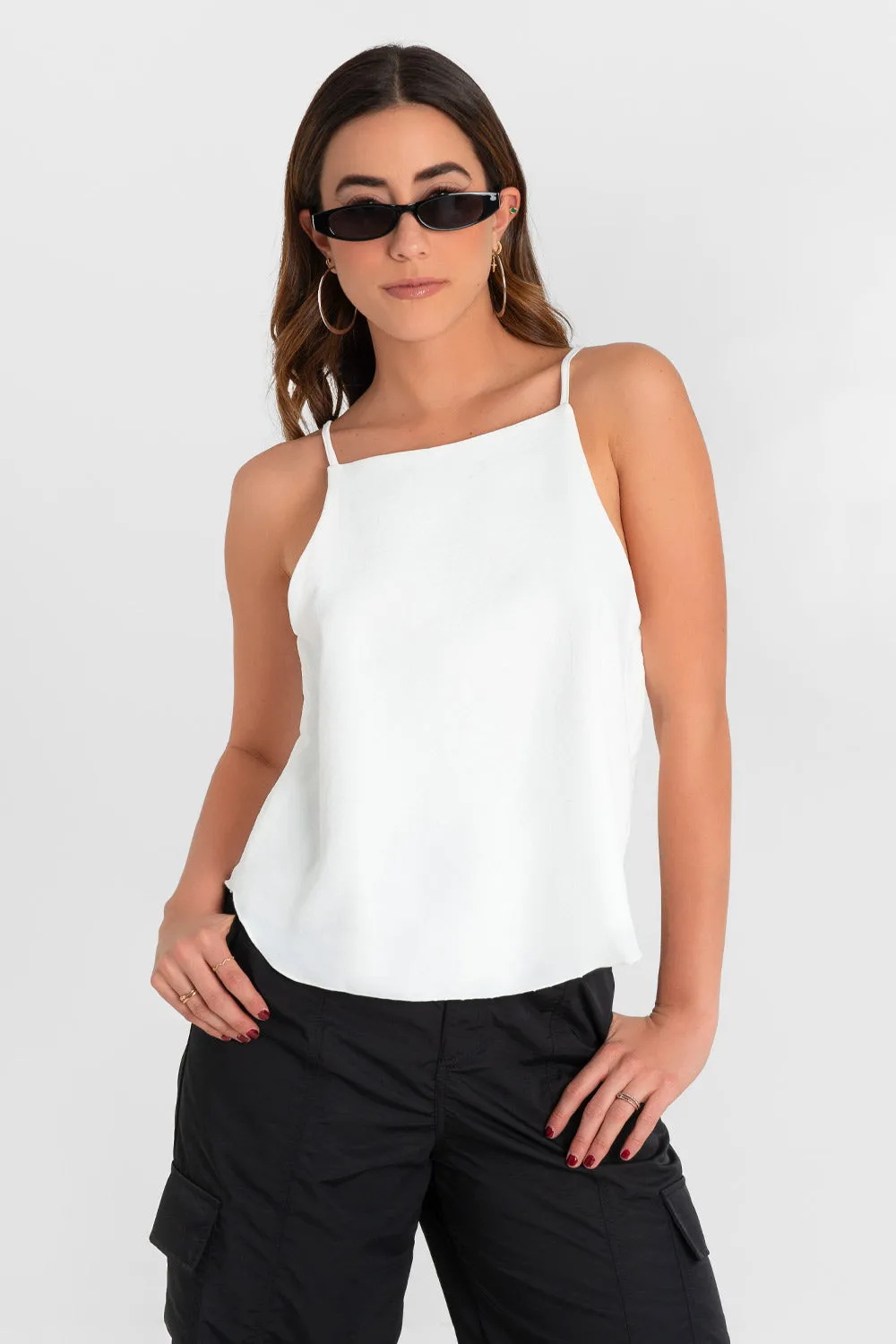 Blusa con tirantes