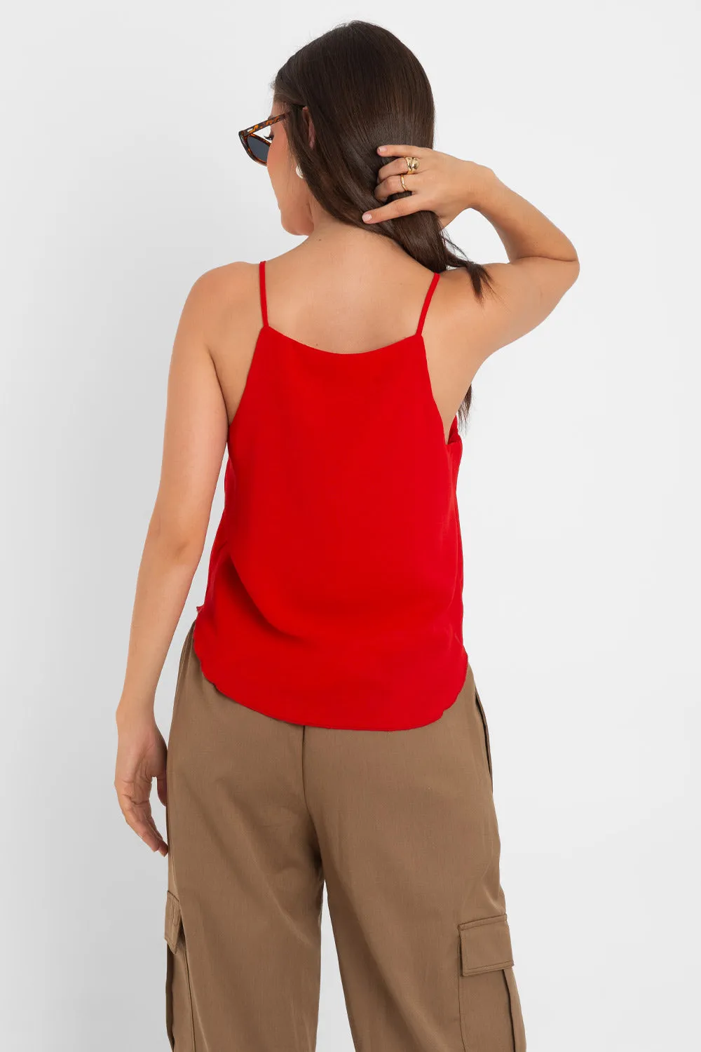 Blusa con tirantes