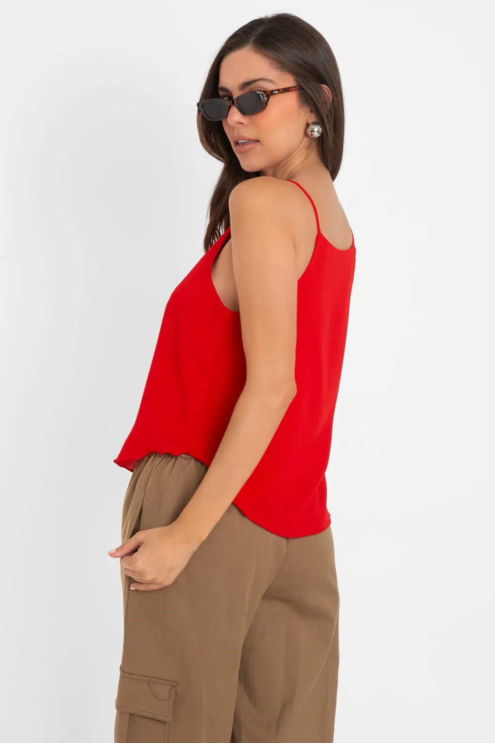 Blusa con tirantes