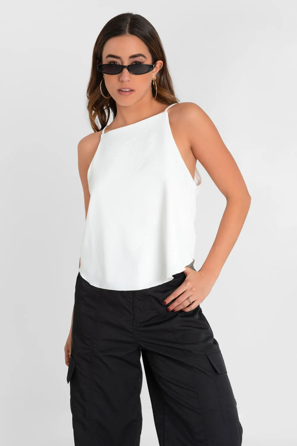 Blusa con tirantes