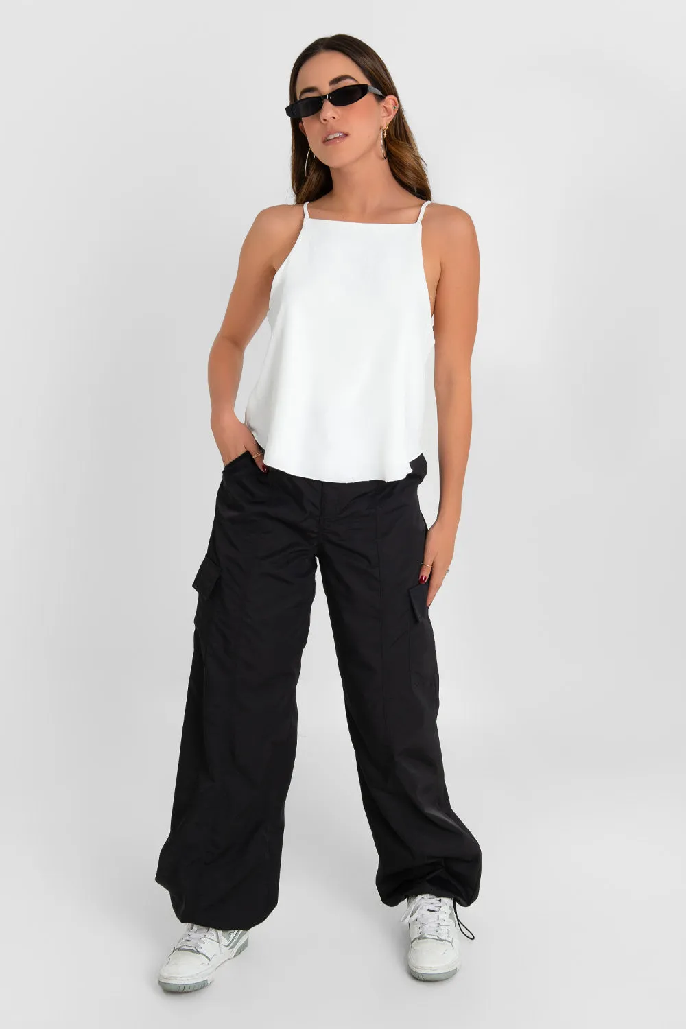 Blusa con tirantes