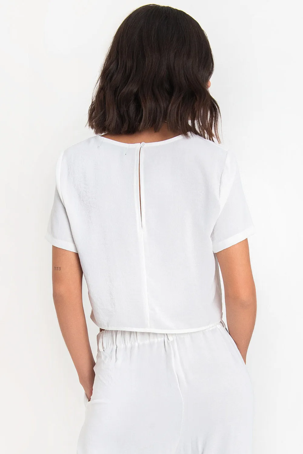 Blusa de manga corta