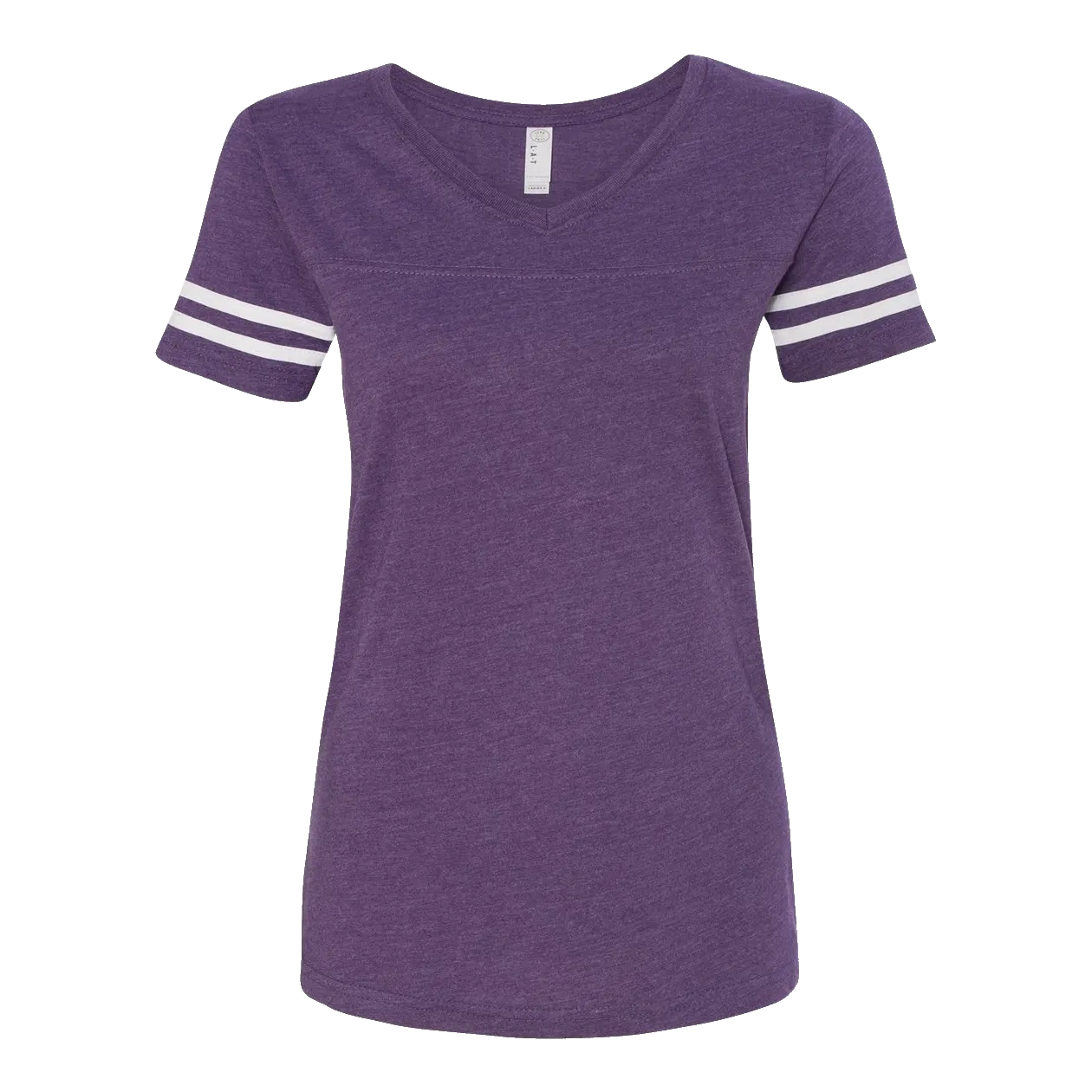 C1813W Ladies Football Fine Jersey Tee