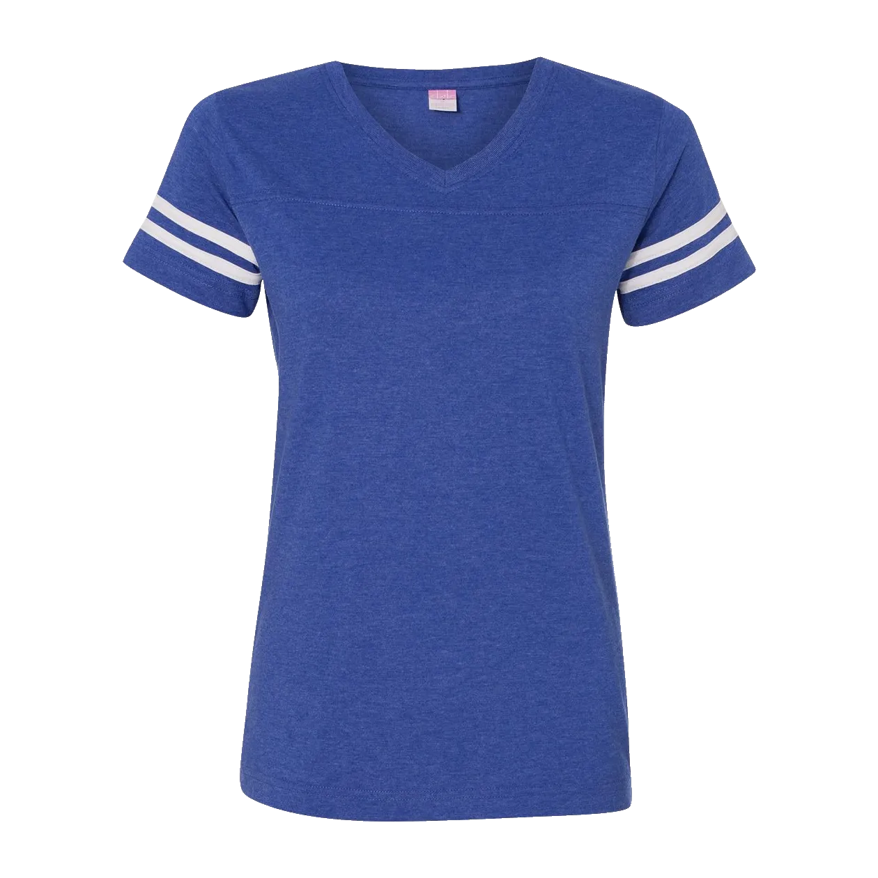 C1813W Ladies Football Fine Jersey Tee