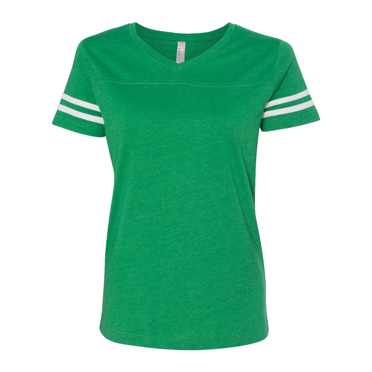 C1813W Ladies Football Fine Jersey Tee
