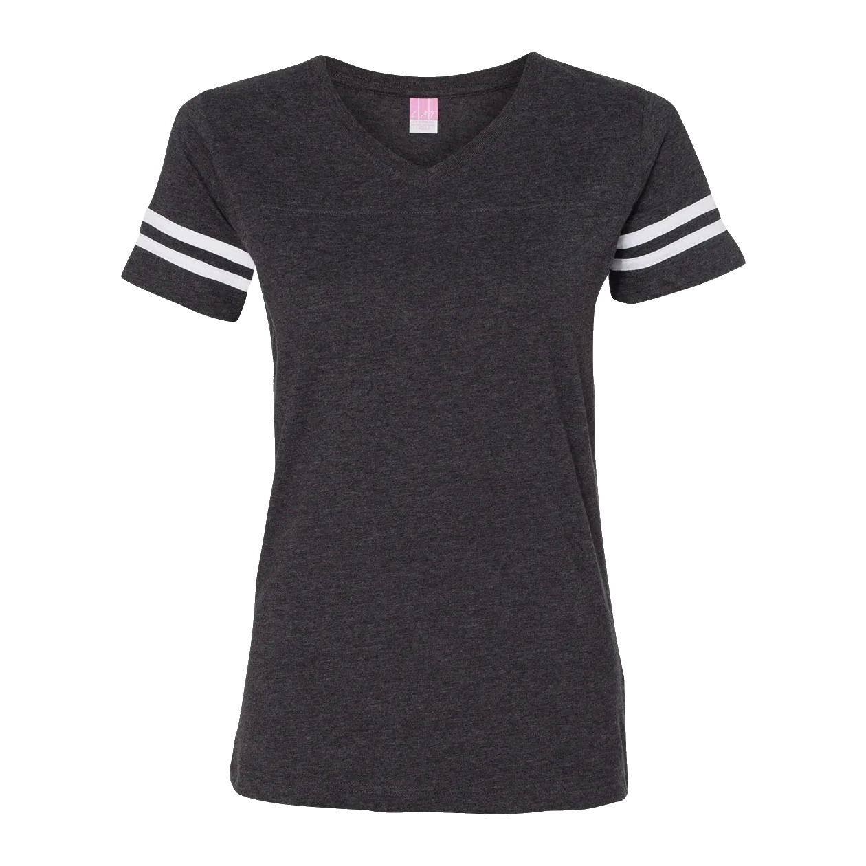C1813W Ladies Football Fine Jersey Tee