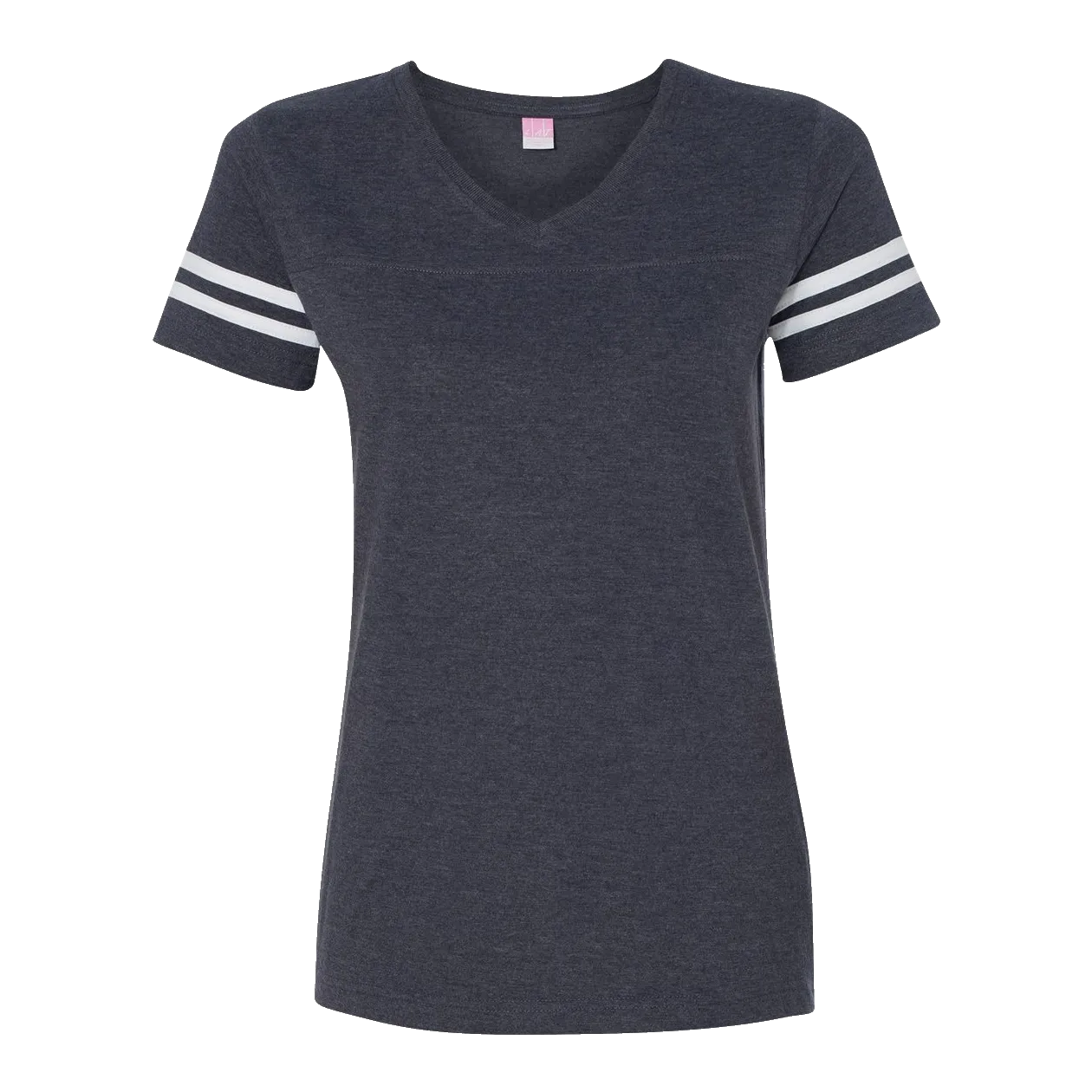 C1813W Ladies Football Fine Jersey Tee