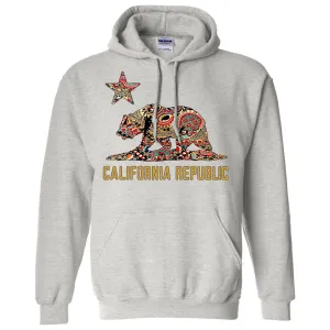 California Republic Paisley Sweatshirt Hoodie