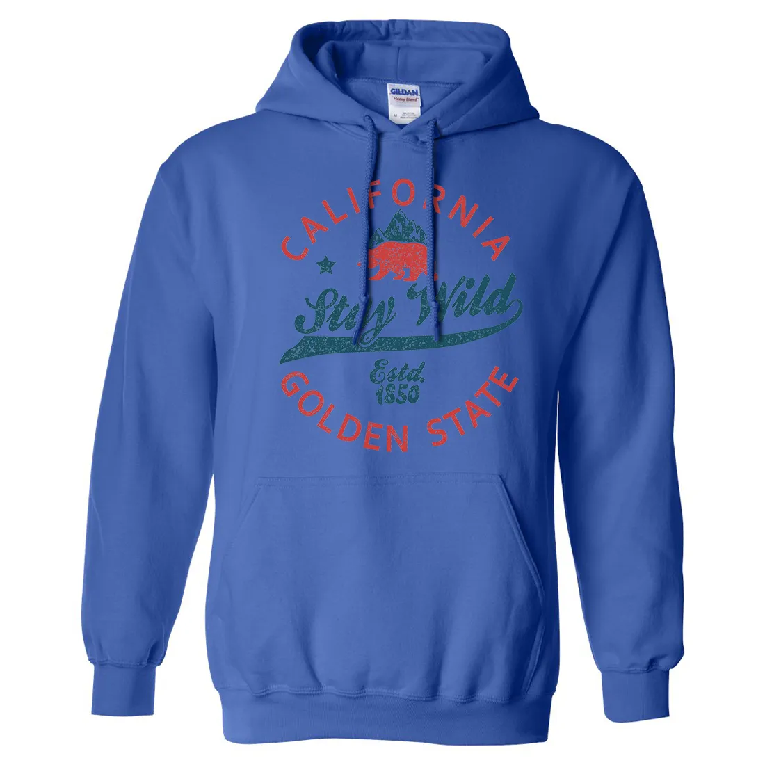 California Stay Wild Sweatshirt Hoodie