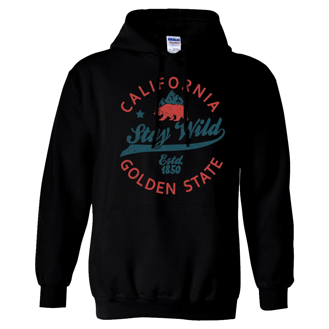 California Stay Wild Sweatshirt Hoodie