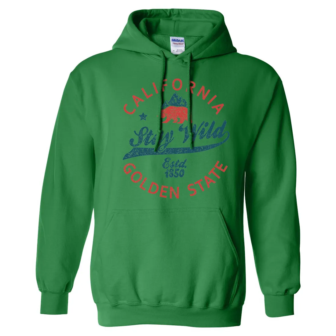 California Stay Wild Sweatshirt Hoodie