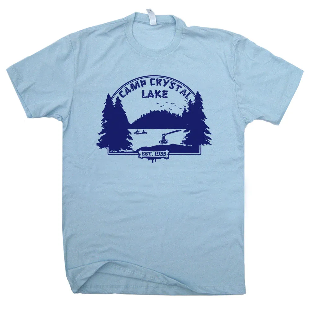 Camp Crystal Lake T Shirt Friday the 13th T Shirt Cult Horror Movie T Shirt