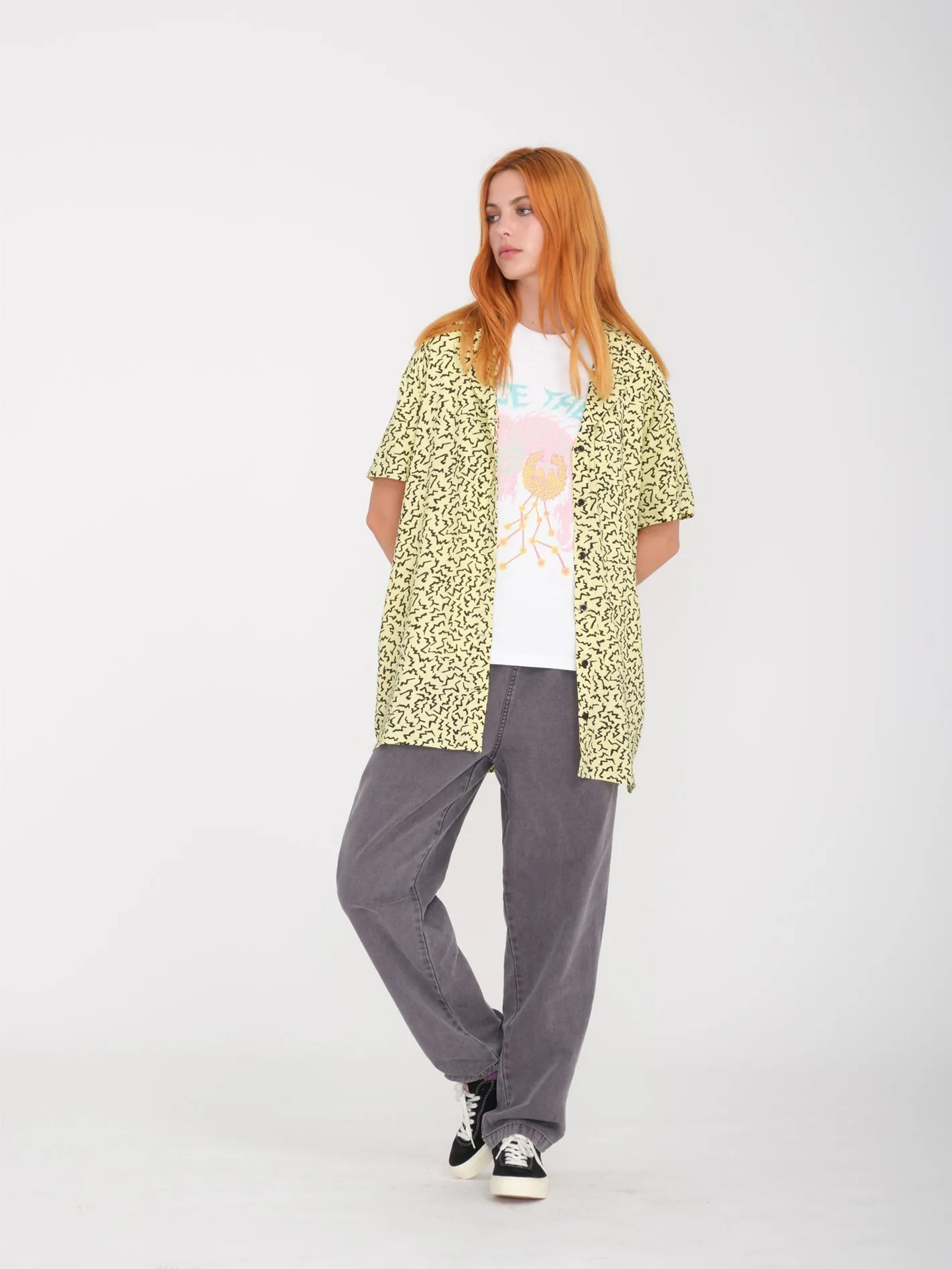 Chemise Surfpunk - AURA YELLOW