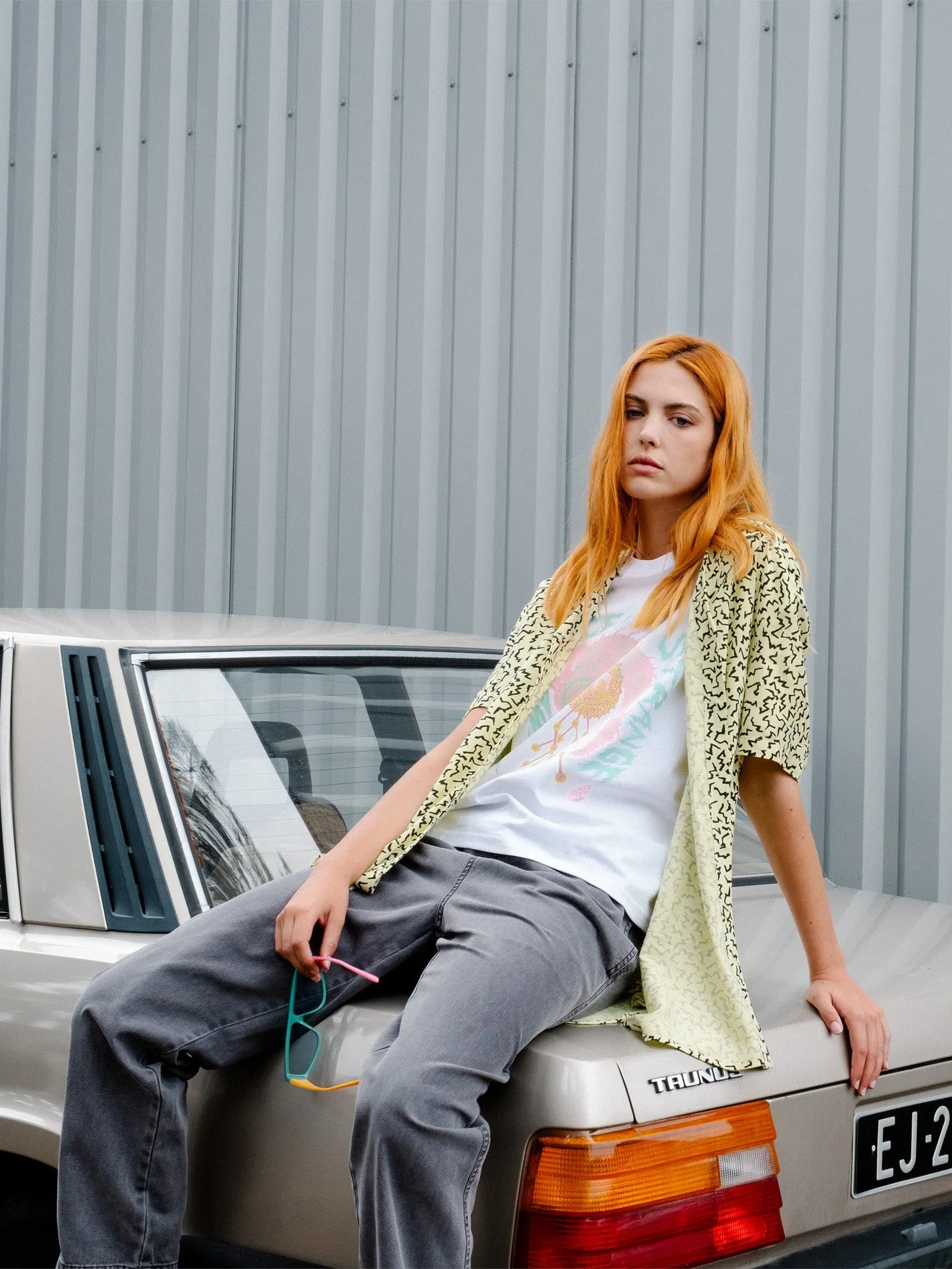 Chemise Surfpunk - AURA YELLOW