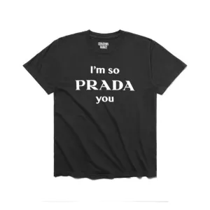 Chinatown Market VINTAGE PRADA YOU T-SHIRT (Black)