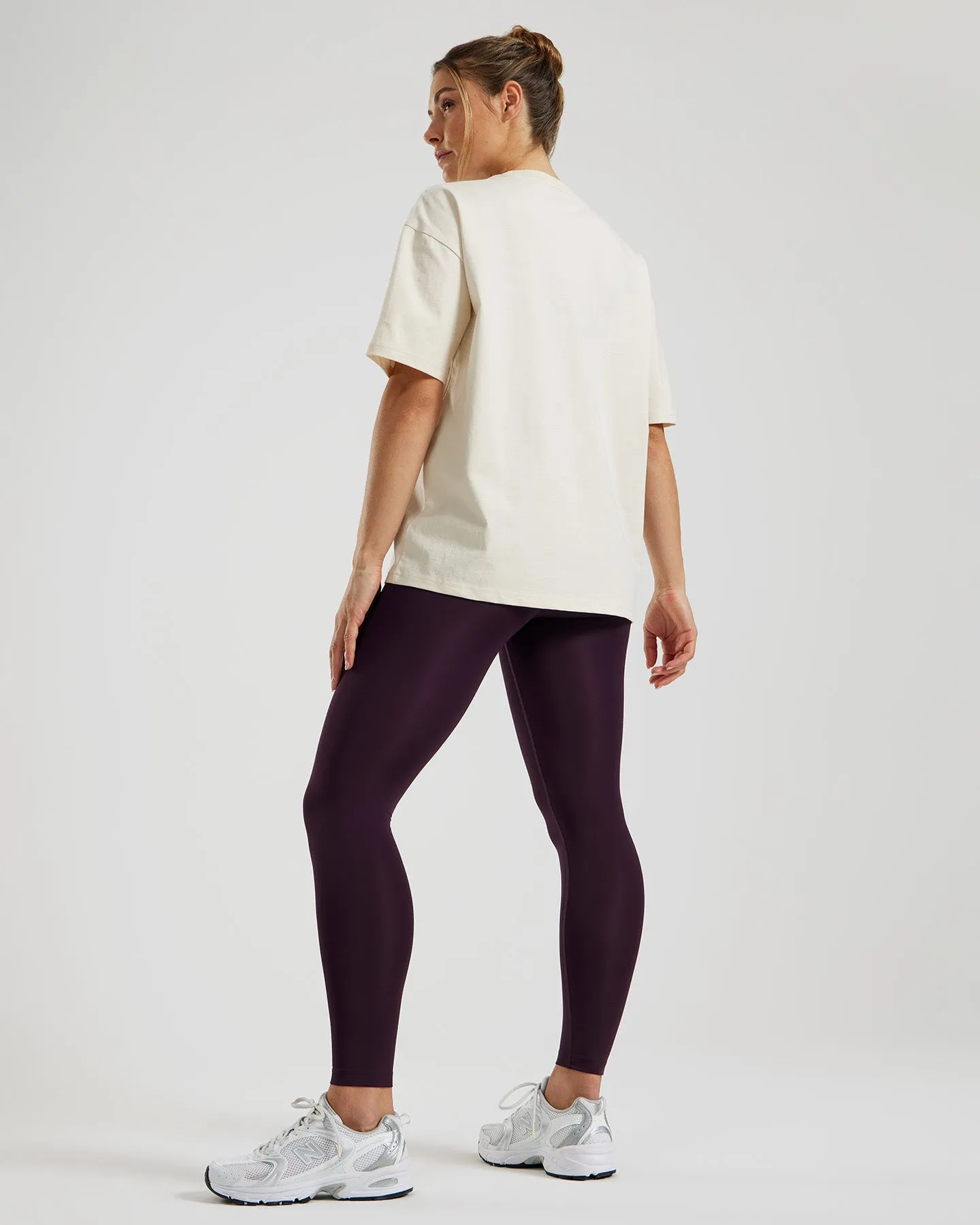 Comfort Oversized Short Sleeve T-Shirt | Off White