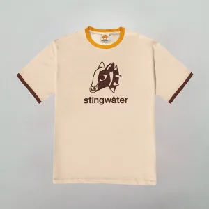 Cow Head Ringer T-Shirt Off White