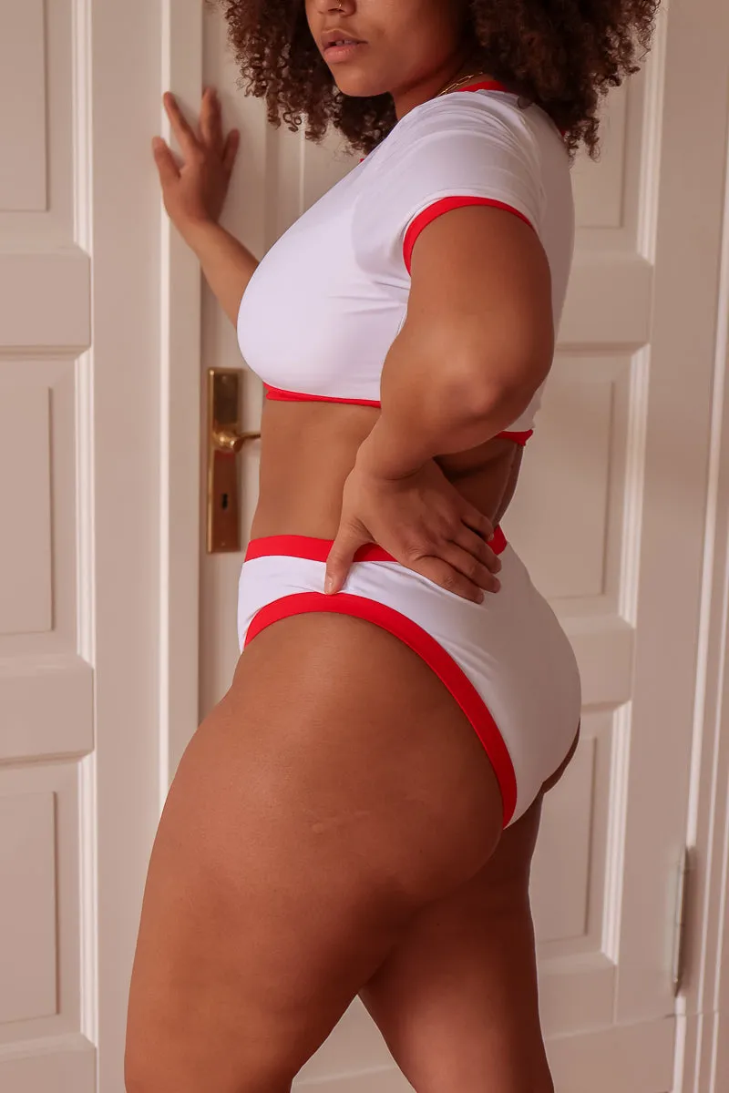 Crop Top Bikini by aava