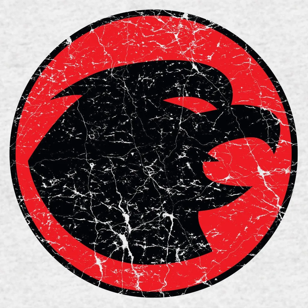 DC Comics Hawkman Distressed Logo Official Men's T-shirt