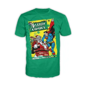 DC Comics Superman Cover 105 Xmas Men's T-Shirt