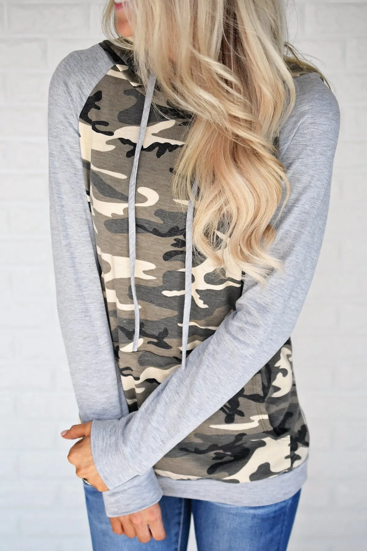 Dreams of You Camo Hoodie