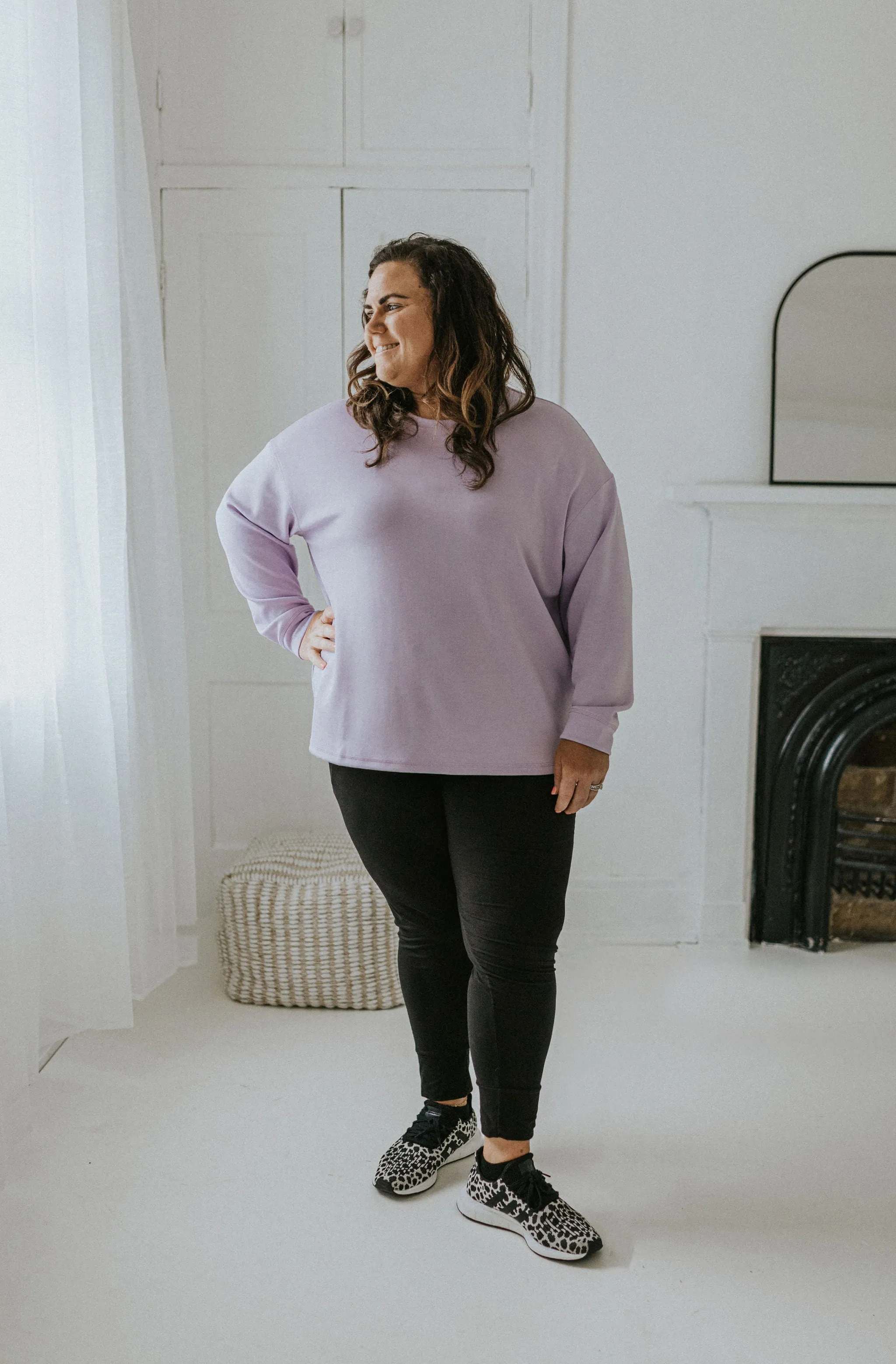 Elevated Oversized Crew Neck