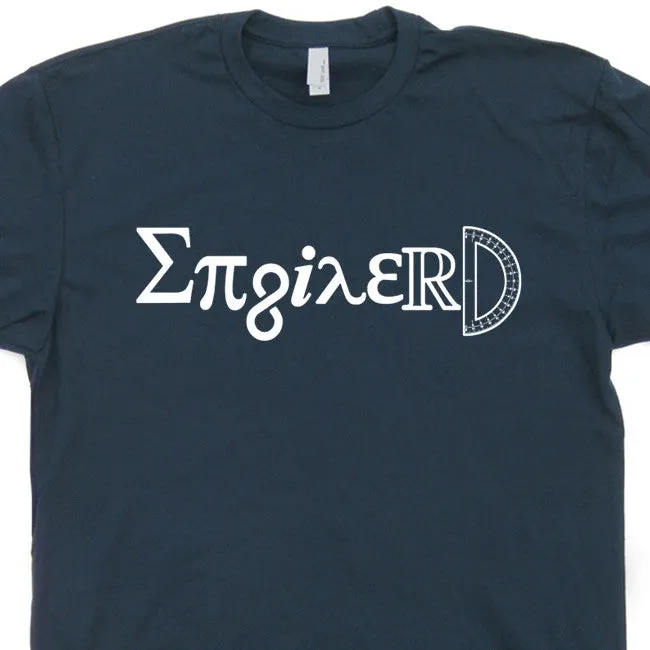 Enginerd T Shirt Engineer T Shirt Funny Math Geek T Shirt